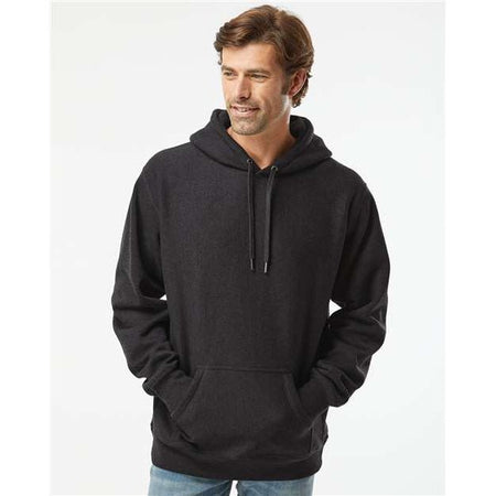 Independent Trading Co. Legend - Premium Heavyweight Cross-Grain Hooded Sweatshirt - Independent Trading Co. IND5000P Independent Trading Co. Charcoal Heather XS