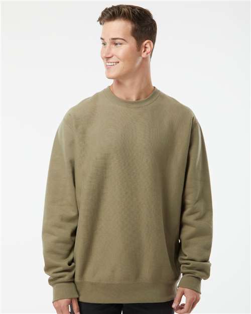 Independent Trading Co. Unisex Legend Premium Heavyweight Cross-Grain Crewneck Sweatshirt - Independent Trading Co. IND5000C