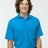 Paragon Men's Saratoga Performance Mini Mesh Polo - Turquoise - Paragon 100 Paragon Turquoise S