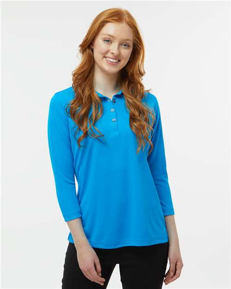 Paragon Women's Lady Palm Three-Quarter Sleeve Polo - Paragon 120