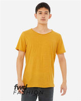 BELLA + CANVAS Unisex FWD Fashion Triblend Raw Neck Tee - BELLA + CANVAS 3414