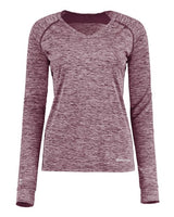 Holloway Women's Electrify CoolCore® Long Sleeve V-Neck T-Shirt - Holloway 222770