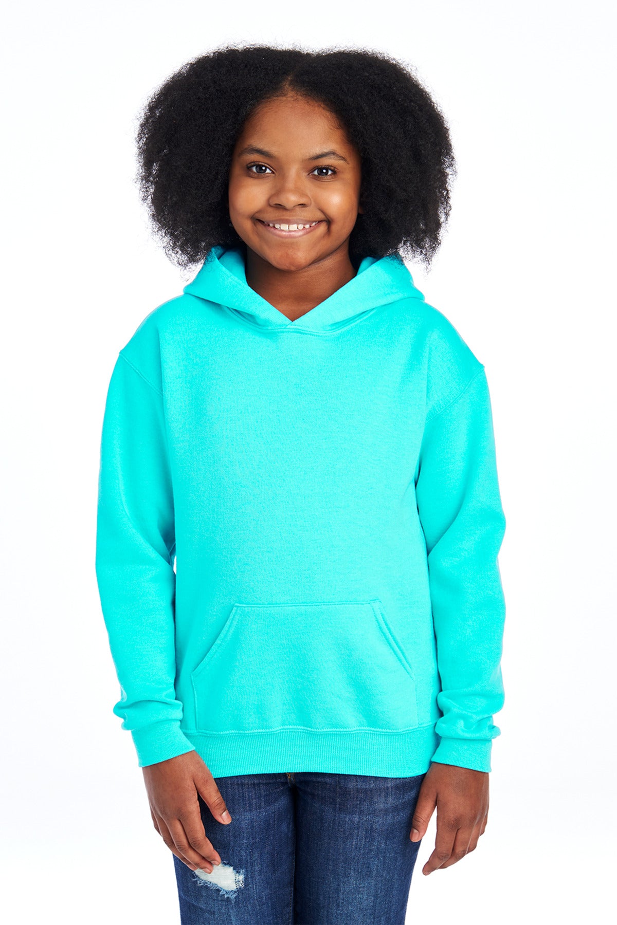 Jerzees ®  - Youth NuBlend ®  Pullover Hooded Sweatshirt.  996Y - Jerzees 996Y