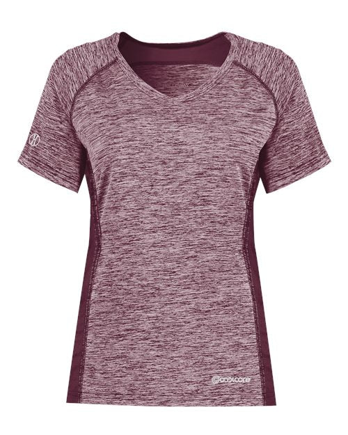 Holloway Women's Electrify CoolCore® V-Neck T-Shirt - Holloway 222771