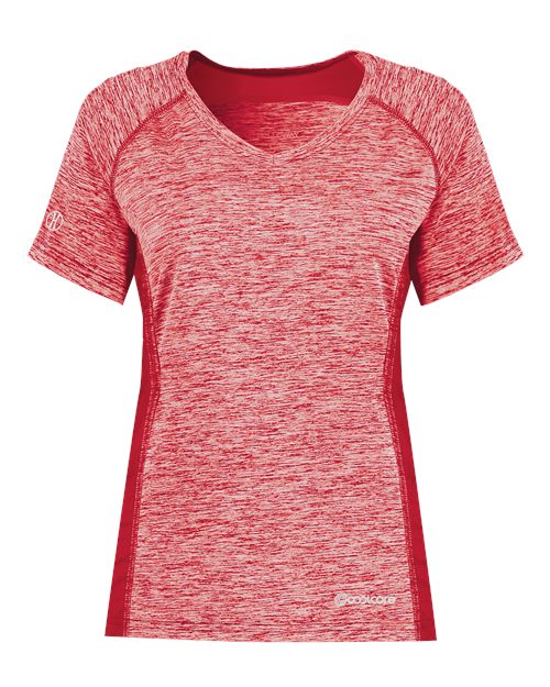 Holloway Women's Electrify CoolCore® V-Neck T-Shirt - Holloway 222771