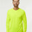 Paragon Long Islander Performance Long Sleeve T-Shirt - Safety Green - Paragon 210 Paragon Safety Green XS