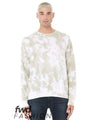 Bella + Canvas 3945RD Unisex FWD Fashion Tie-Dyed Crewneck Sweatshirt