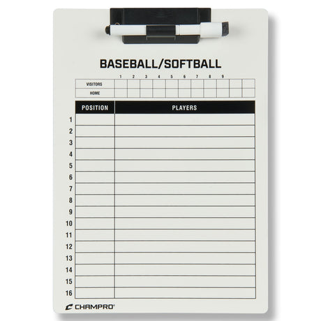 Champro Baseball/Softball Coach's Board 12\"x9\" | Champro A099BS