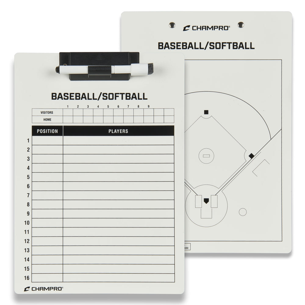 Champro Baseball/Softball Coach's Board 12\"x9\" | Champro A099BS Champro Standard Standard