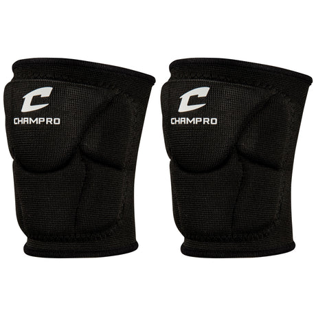 Champro Pro-Plus Low Profile Knee Pad | Champro A2001 Champro BLACK S