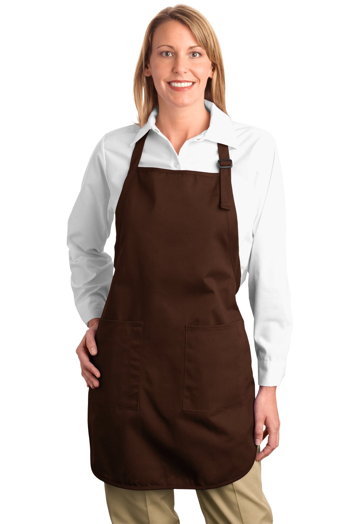Port Authority ®  Full-Length Apron with Pockets.  A500 - Port Authority A500