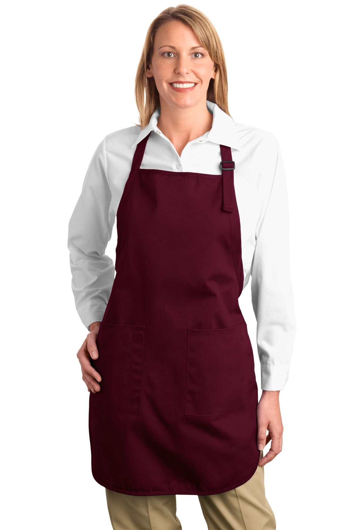 Port Authority ®  Full-Length Apron with Pockets.  A500 - Port Authority A500