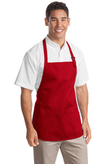 Port Authority ®  Medium-Length Apron with Pouch Pockets.  A510 - Port Authority A510