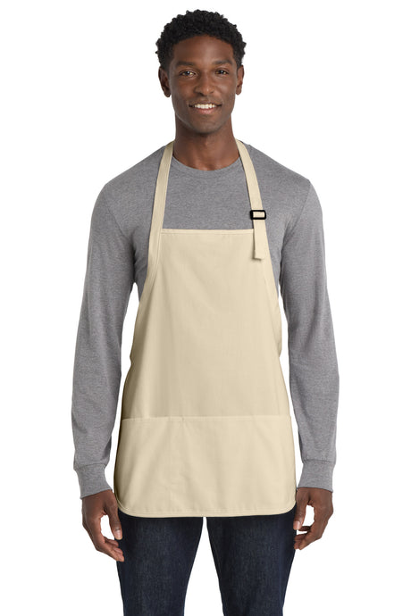 Port Authority A510 Medium-Length Apron with Pouch Pockets