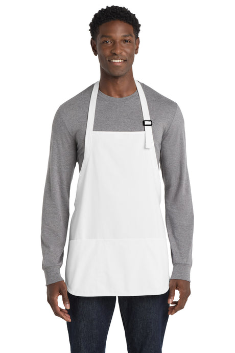Port Authority A510 Medium-Length Apron with Pouch Pockets