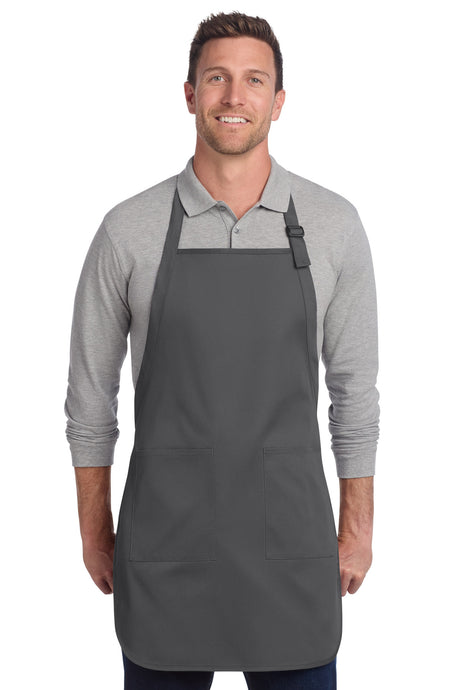 Port Authority A600 Full-Length Two-Pocket Bib Apron