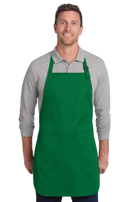 Port Authority  ®  Full-Length Two-Pocket Bib Apron. A600 - Port Authority A600