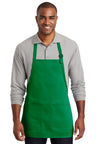 Port Authority  ®  Medium-Length Two-Pocket Bib Apron. A601 - Port Authority A601