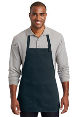 Port Authority  ®  Medium-Length Two-Pocket Bib Apron. A601 - Port Authority A601