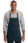 Port Authority  ®  Medium-Length Two-Pocket Bib Apron. A601 - Port Authority A601