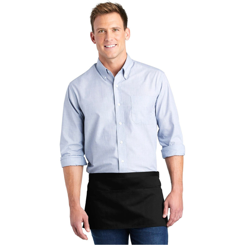 Port Authority  ®  Three-Pocket Waist Apron. A602 - Port Authority A602