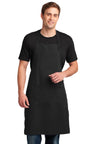 Port Authority ®  Easy Care Extra Long Bib Apron with Stain Release. A700 - Port Authority A700