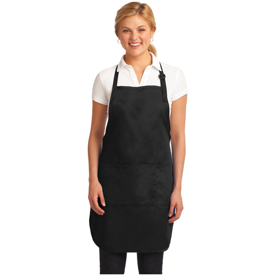 Port Authority ®  Easy Care Full-Length Apron with Stain Release. A703 - Port Authority A703