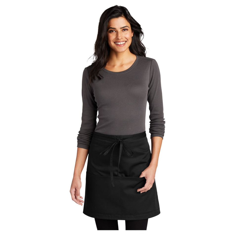 Port Authority ®  Easy Care Half Bistro Apron with Stain Release. A706 - Port Authority A706