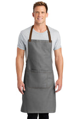 Port Authority  ®  Market Full-Length Bib Apron. A800 - Port Authority A800