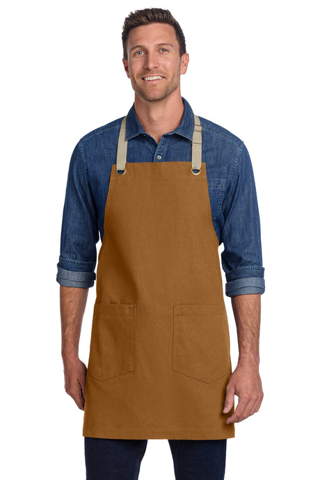 Port Authority ®  Canvas Full-Length Two-Pocket Apron A815 - Port Authority A815