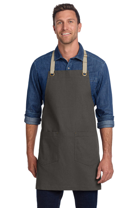 Port Authority A815 Canvas Full-Length Two-Pocket Apron Wholesale