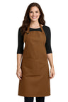 Full Length Apron with Pockets Blank Wholesale Workwear Apron