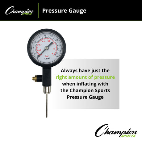 Champion Sports AG1 Pressure Gauge