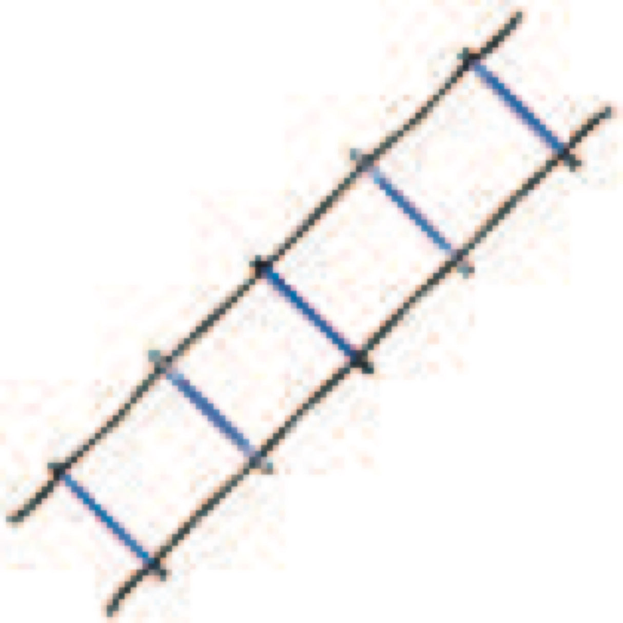 Champion Sports SECTIONED AGILITY LADDER SET 2 METERS