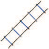 Champion Sports SECTIONED AGILITY LADDER SET 2 METERS