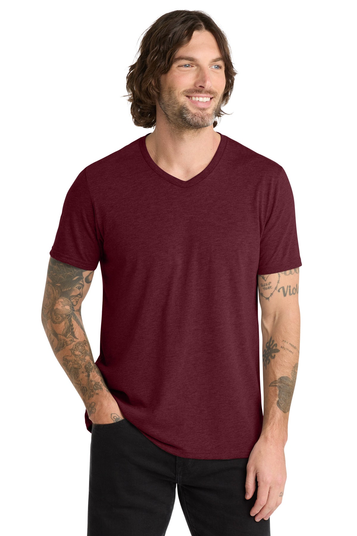 Allmade  ®  Unisex Tri-Blend V-Neck Tee AL2014 - AllMade AL2014
