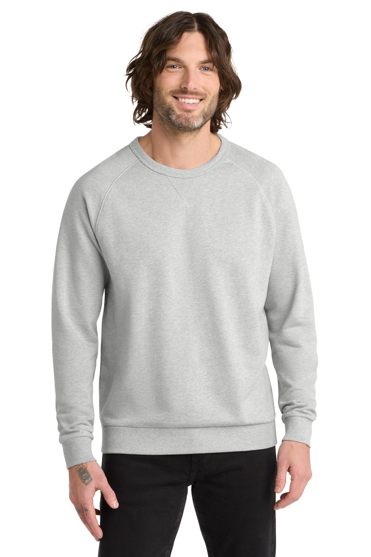 Joe's USA Unisex Organic French Terry Crewneck Sweatshirt