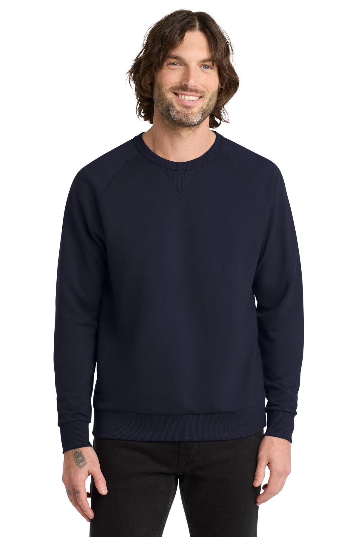 Joe's USA Unisex Organic French Terry Crewneck Sweatshirt