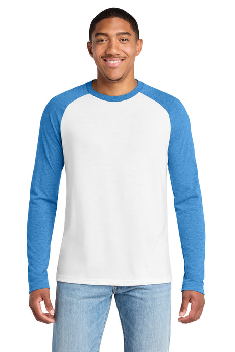 Allmade ®  Unisex Tri-Blend Long Sleeve Colorblock Raglan AL6009 - AllMade AL6009