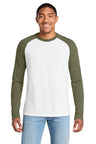Allmade ®  Unisex Tri-Blend Long Sleeve Colorblock Raglan AL6009 - AllMade AL6009
