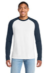 Allmade ®  Unisex Tri-Blend Long Sleeve Colorblock Raglan AL6009 - AllMade AL6009