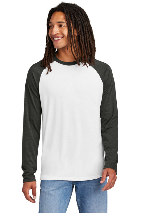 Allmade ®  Unisex Tri-Blend Long Sleeve Colorblock Raglan AL6009 - AllMade AL6009