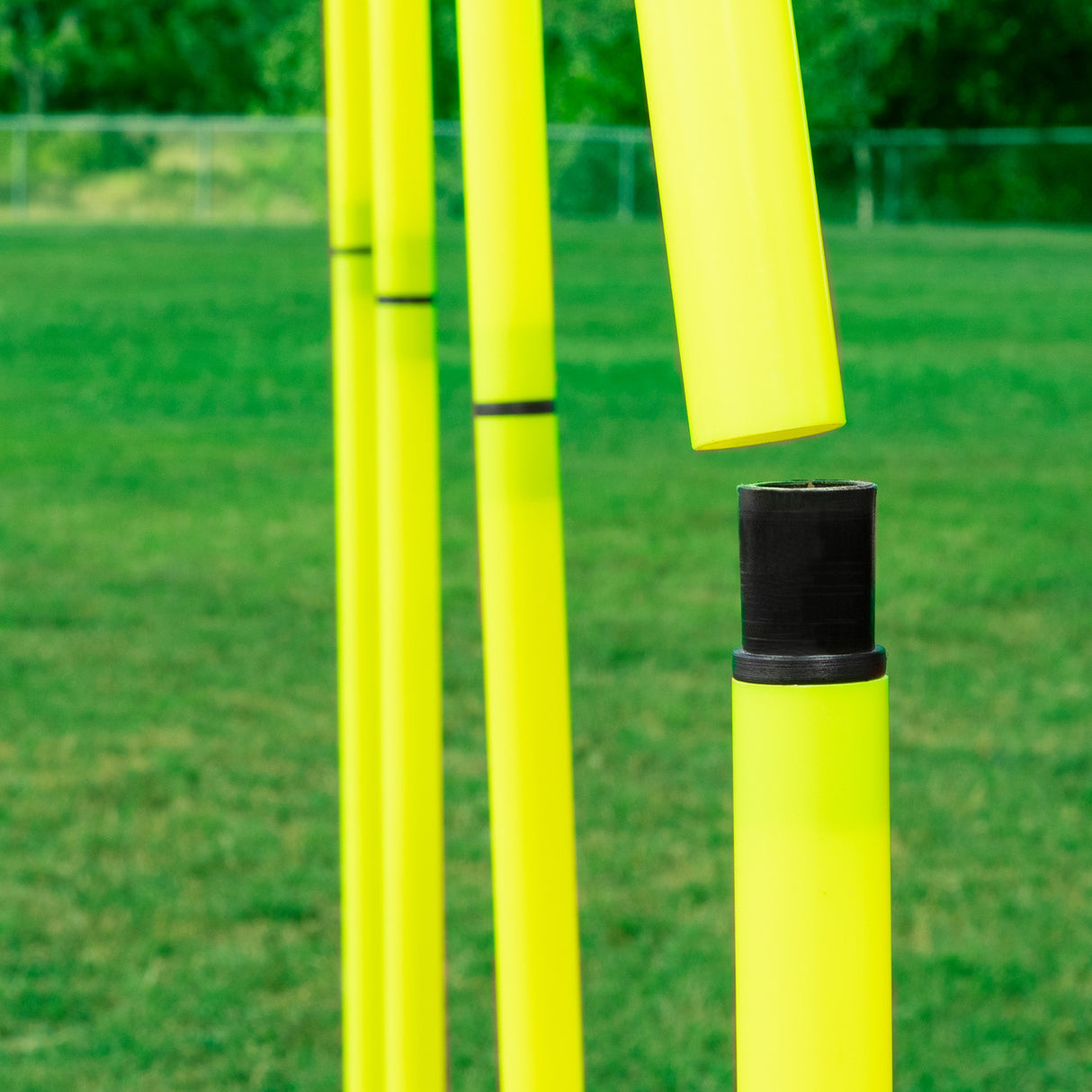 Champion Sports OUTDOOR AGILITY POLE SET