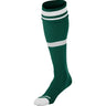 STRIPED SOCCER SOCK | Champro AS10 Accessories Champro Sports Forest Green White X-Small
