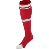 STRIPED SOCCER SOCK | Champro AS10 Accessories Champro Sports Scarlet White X-Small