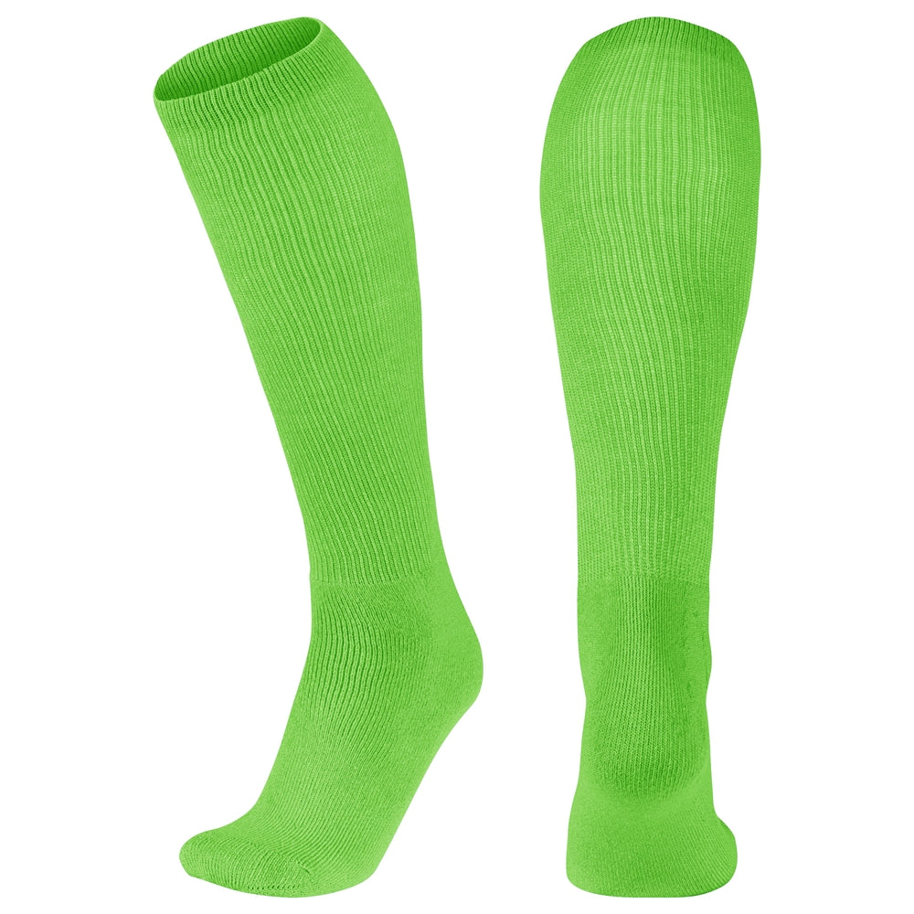 CHAMPRO Women's Multi-Sport Athletic Compression Socks for Baseball, Softball, Football, and More Champro Sports X-Small Neon Green