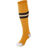 MULTI SPORT STRIPED SOCK | Champro AS3 Accessories Champro Sports Gold, Black, White X-Small