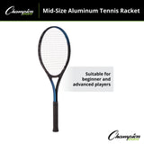 Champion Sports ALUMINUM TENNIS RACKET JUNIOR SIZE 24" L