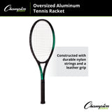 Champion Sports ALUMINUM TENNIS RACKET JUNIOR SIZE 24" L