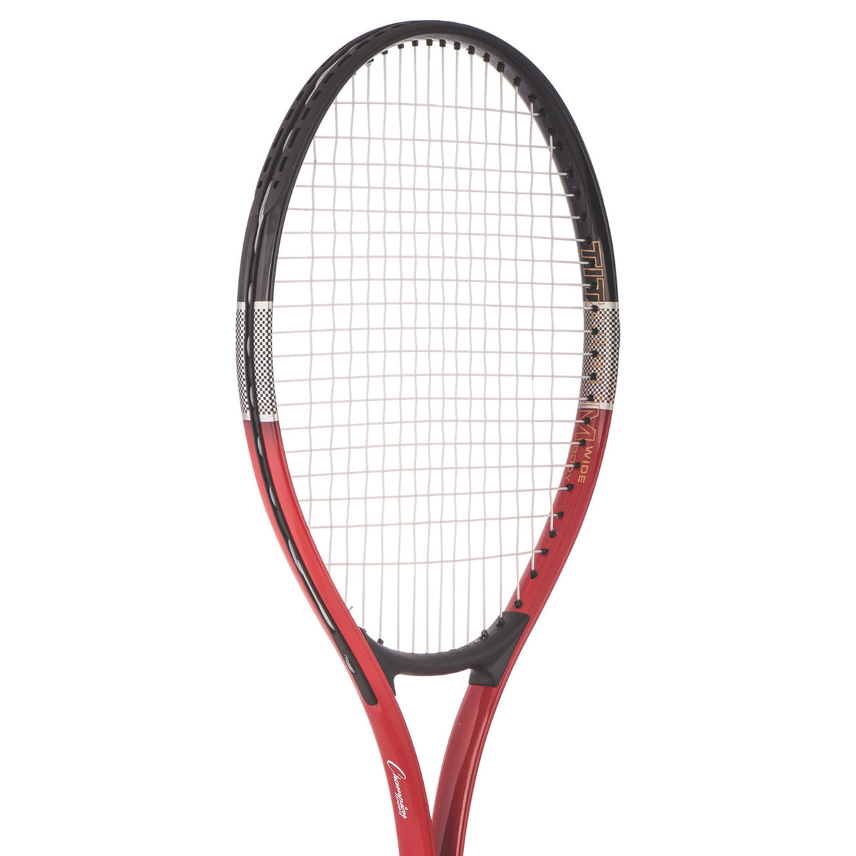 Champion Sports OVERSIZED TITANIUM TENNIS RACKET, 27"L